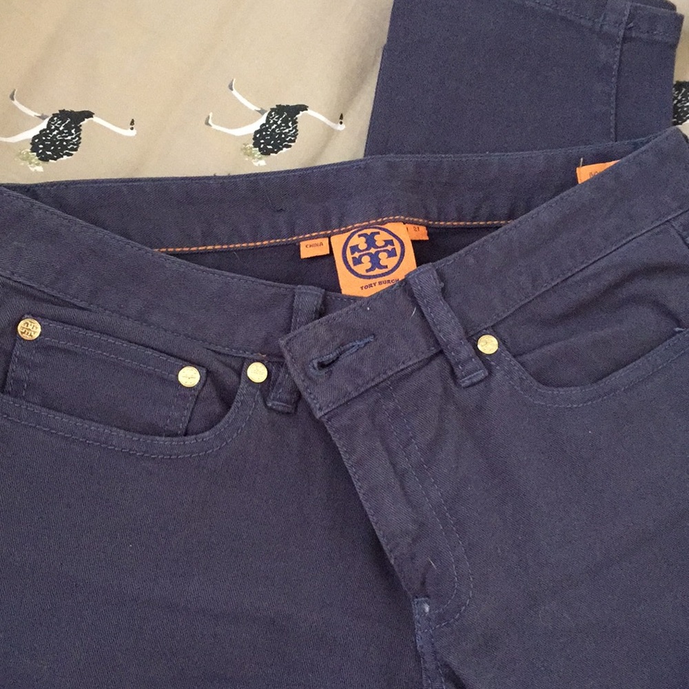 Tory Burch Skinny Low rise Jeans